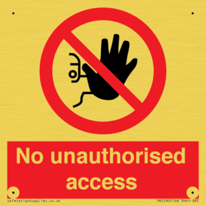 No unauthorised access